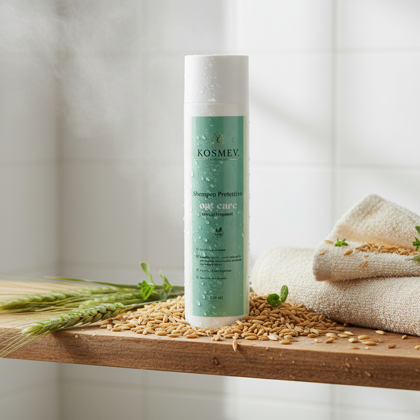 Oat Care Shampoo Lifestyle