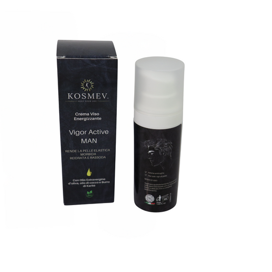 KOSMEV Crema Viso Energizzante Vigor Active Man Bio.